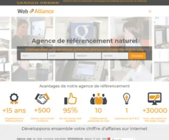 Web-Alliance.fr(Web Alliance : Agence de référencement Google & AdWords) Screenshot