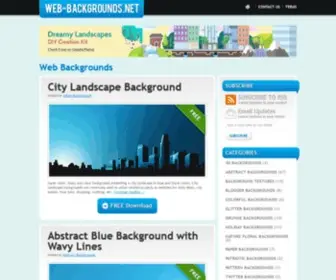 Web-Backgrounds.net(Website Backgrounds) Screenshot