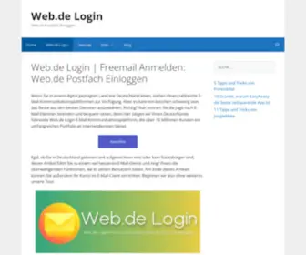 Web-Deloginn.de(Freemail Anmelden) Screenshot