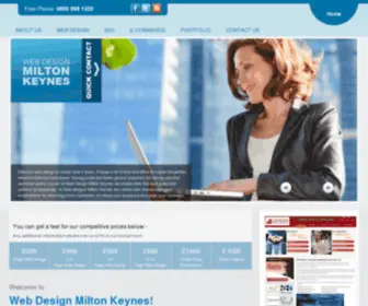 Web-Designmiltonkeynes.co.uk Screenshot