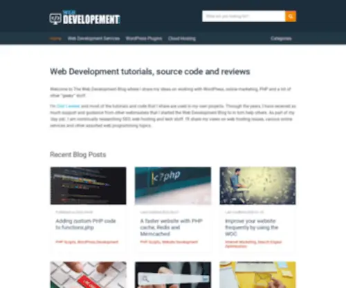 Web-Development-Blog.com(Web Development Blog) Screenshot