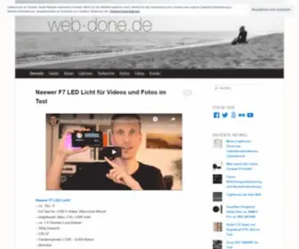 Web-Done.de(Fotoblog) Screenshot