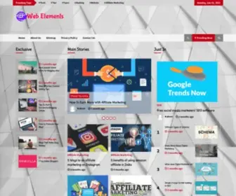 Web-Elements.net(Web Elements) Screenshot