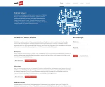 Web-Exit.com(Earn cash) Screenshot