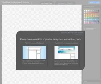 Web-Features.net(Paralax Background Builder) Screenshot