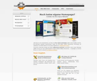 Web-Gear.com(Die eigene Website kinderleicht selbst erstellen) Screenshot