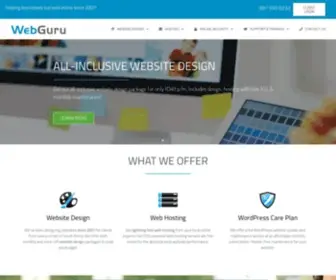 Web-Guru.co.za(Website Design South Africa) Screenshot