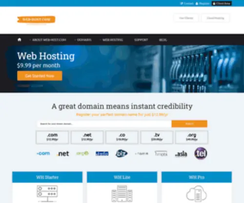 Web-Host.com(Web Host) Screenshot