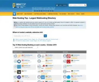 Web-Hosting-Top.com(Web Hosting Top of all providers & reviews) Screenshot
