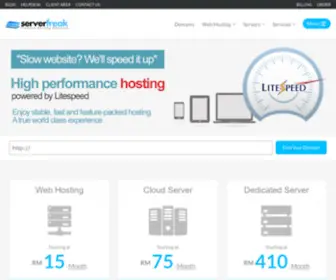Web-Hosting.net.my(Serverfreak) Screenshot