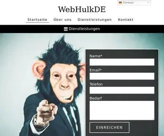 Web-Hulk.de(Professional Website Design in 24hours) Screenshot