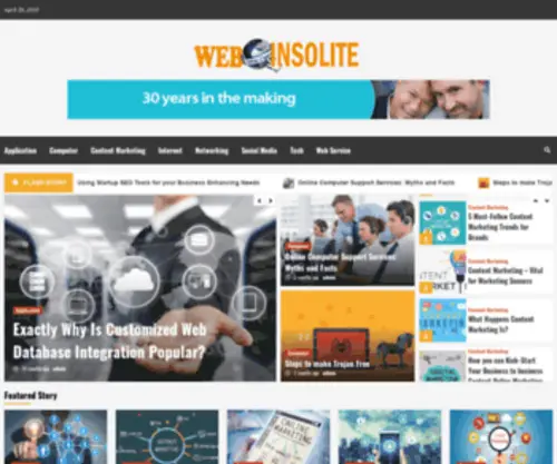 Web-Insolite.com(Web Insolite) Screenshot