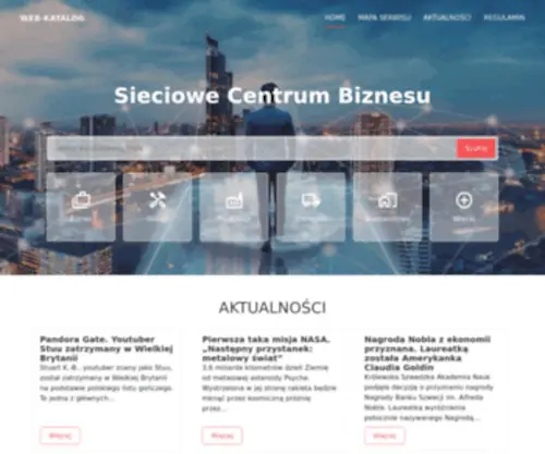 Web-Katalog.pl(Sieciowe Centrum Biznesu) Screenshot