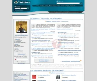 Web-Libre.org(Questions réponses) Screenshot