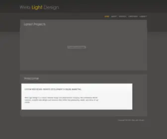 Web-Light-Design.com(Web Light Design Custom Website Design Web Development) Screenshot