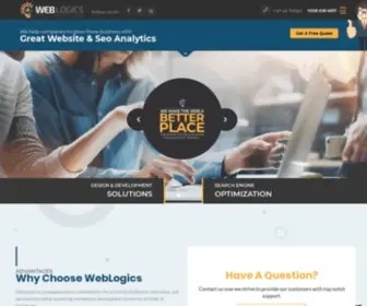 Web-Logics.com(Web Design & Development Services) Screenshot