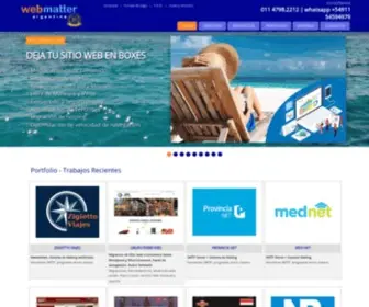 Web-Matter.com.ar(Desarrollo Web) Screenshot