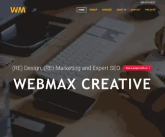 Web-Max.com(Website Design) Screenshot