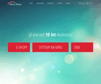Web-Media.cz(E-shopy, webové stránky, systémy na míru, CRM) Screenshot