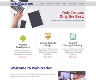 Web-Nation.com(Web Nation) Screenshot