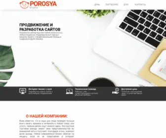 Web-Porosya.com(Веб студия Web Porosya) Screenshot