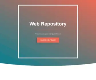 Web-Repository.com(Academy Dashboard) Screenshot