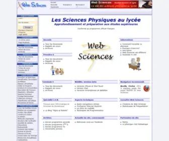 Web-Sciences.com(Web Sciences) Screenshot