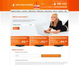 Web-Shop-Hosting.de(Hosting Berlin) Screenshot
