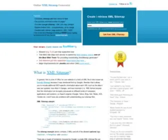 Web-Site-Map.com(XML Sitemap Generator) Screenshot