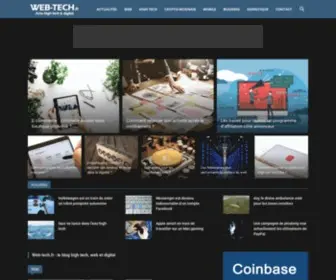Web-Tech.fr(Blog actualités high tech) Screenshot