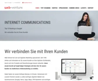 Web-Venture.at(Suchmaschinen Optimierung) Screenshot