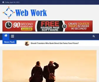 Web-Work.co.uk(News Blog) Screenshot