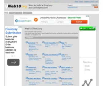 Web10.org(Directory ) Screenshot