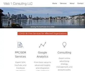 Web1Consulting.com(Internet Marketing Services) Screenshot