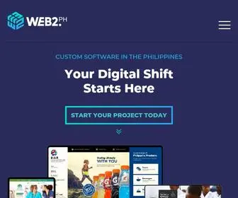 Web2.ph(Custom Web Design Company) Screenshot