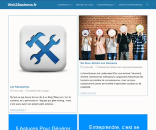 Web2Business.fr(Web2b) Screenshot