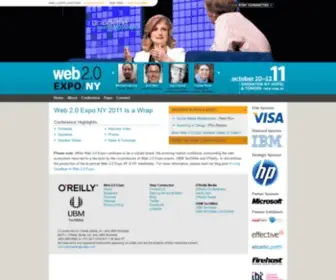 Web2Expo.com(Web 2.0 Events) Screenshot