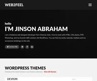 Web2Feel.com(Free WordPress Themes for everybody) Screenshot