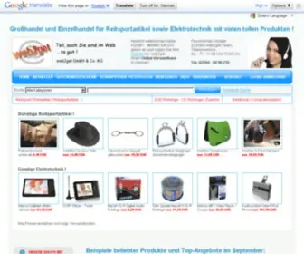 Web2Get.com(Reitsportartikel großhändler) Screenshot