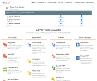 Web2PDF.net(Convert Web Page to PDF for Free Online) Screenshot