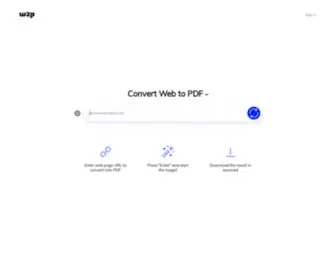 Web2PDfconvert.com(Convert Web Page to PDF for Free Online) Screenshot