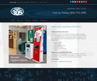 Web305.com(Miami Web Design) Screenshot
