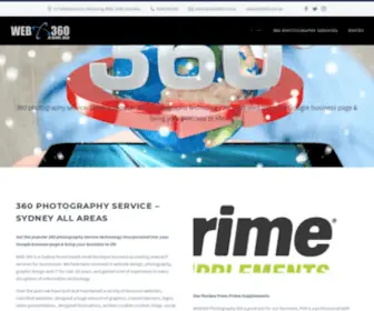 Web360.com.au(360 Photography Service) Screenshot