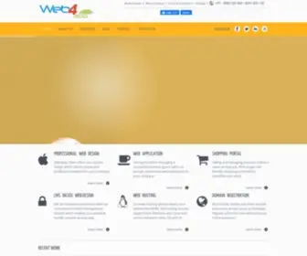 Web4APP.com(Web4aap-Website design,ERP,book domain,hosting,Ecommerce,SEO,shopping portal) Screenshot