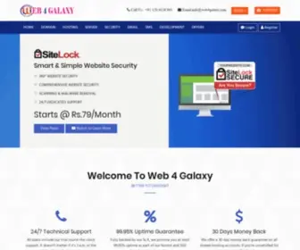 Web4Galaxy.com(Web 4 Galaxy) Screenshot