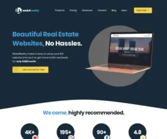 Web4Realty.com(Real Estate Websites) Screenshot