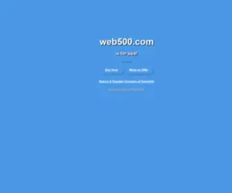 Web500.com(Web 500) Screenshot