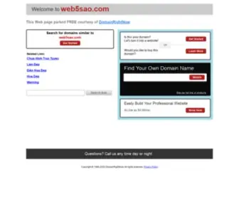 Web5Sao.com(Thiet ke web) Screenshot