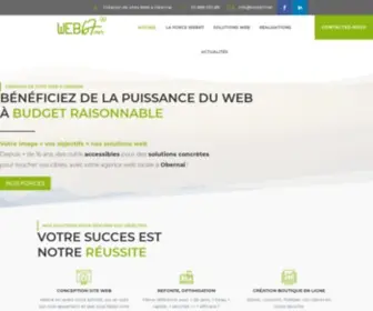 Web67.net(Agence digitale spécialisé Wordpress à Obernai) Screenshot