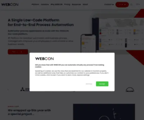 Webcon-Tech.com(北京伟伯康科技发展有限公司) Screenshot